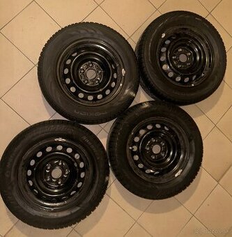 Plechové disky 6Jx15H2 ET39 + Matador Nordica 195/65 R15 91T