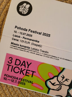Lístky na festival Pohoda 2025