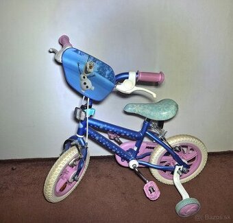 Detsky dievčenský bicykel