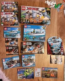 Predám LEGO - rozne druhy vratane krabice a navodu