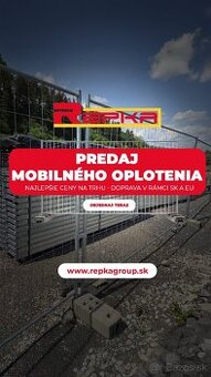 Predám mobilné oplotenie nové