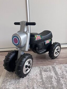 Odrážadlo Mini Buggy čierno-šedé