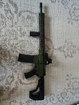 Delta Armory FREYA R15 M-LOK 14" Gen.2 Oliva – AEG - 1