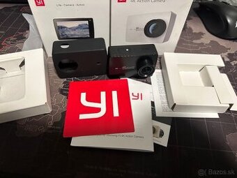 Predám akčnú kameru Xiaomi Yi 4K – výborný stav, komplet prí