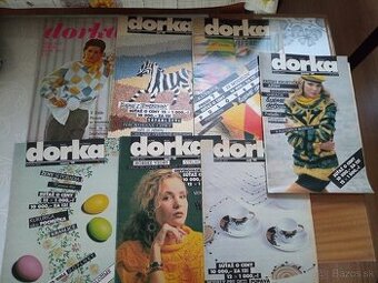 Retro časopisy Katarínka, Dorka, Verena a Praktická žena
