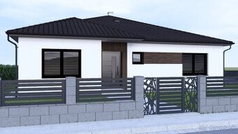 PREDAJ – NOVOSTAVBA 4 IZB. BUNGALOVU V OBCI KRIŽOVANY