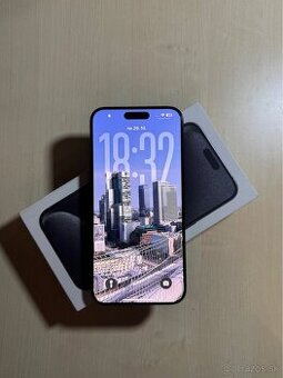 iPhone 15 Pro Max 256GB Black Titanium