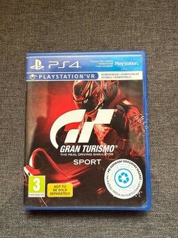 PlayStation 4 hra: Gran Turismo Sport