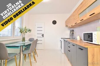 Veľký 3-izb byt balkón pivnica parkovanie Párovce Nitra