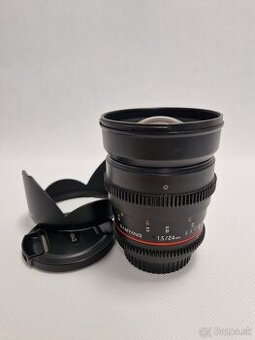 Predaj objektív Samyang 24mm T1.5 ED AS UMC bajonet Canon