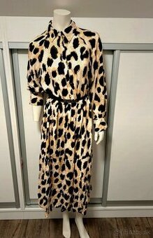 H&M leopard šaty