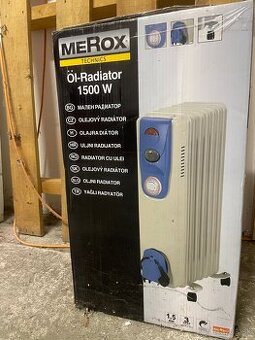 Olejový radiátor, nerozbalený