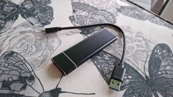 Externy disk 250GB, m.2, USB 3.1