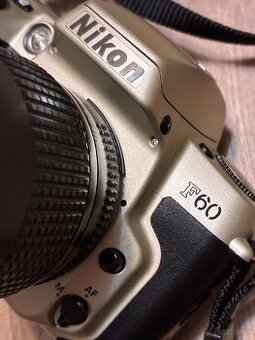 Nikon F60 NOVÝ kus + objektív