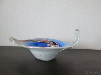 Dizajnové hutné sklo - misa