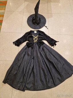 Predám karnevalový kostým Čarodejnica čierna