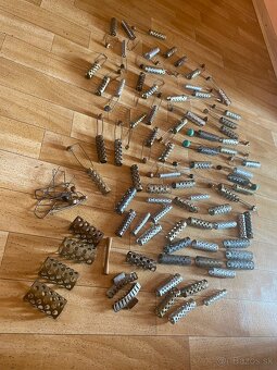 Retro - natáčky na vlasy, komplet sada