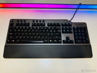 Výborná mechanická hráčska klávesnica LENOVO Legion K500 RGB