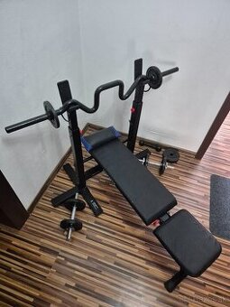 Multifunkčná lavička na cvičenie