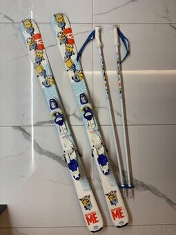 Detské lyže 118cm ROSSIGNOL DESPICA mimon+ paličky