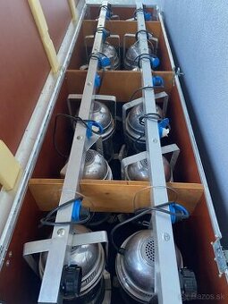 PAR 64 reflektory aj s rahnom socapex / harting