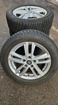 Originální ALU kola SEAT 16" 5x112 + Bridgestone 8