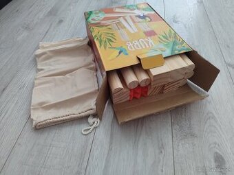 drevená skladačka - Kubb