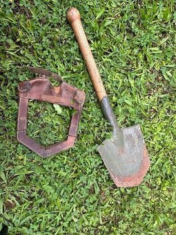 Poľná lopatka retro