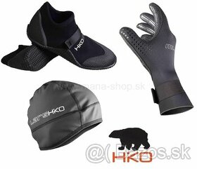 Otužovanie HIKO - neoprénové topánky, rukavice a čiapka