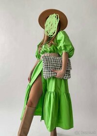 Košeľové šaty greenapple