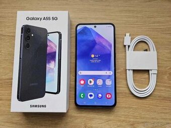 Samsung Galaxy A55 5G 8GB/128 GB, ako novy,zaruka