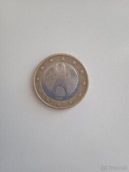 1 eurová minca