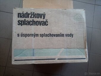 Nádržkový splachovač úsporný