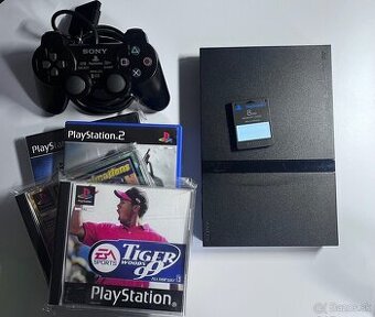 Predám - Sony PlayStation 2 SLIM + Nejaké Hry