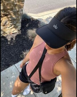 🌞🖤 ALO YOGA ČIERNY VISOR - alo yoga šilt 👌🥰