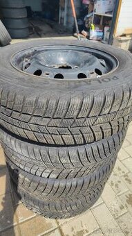 5x100 R15 Škoda, Seat, Vw zimná sada 195/65 r15