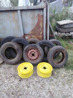 Predám rôzne veteránske kolesá aj gumy