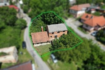 Pozemok s pôvodným domom s históriou mlyna, Lazany