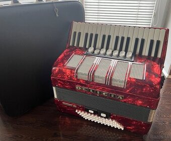 Akordeón Delicia Arnaldo 72 basový - Záruka -