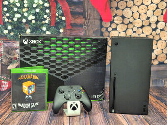 Xbox Series X 1TB + 1 ovládač, 1 náhodná hra zdarma