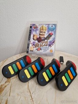 Buzz Světový Kvíz CZ + 4 ovládače
