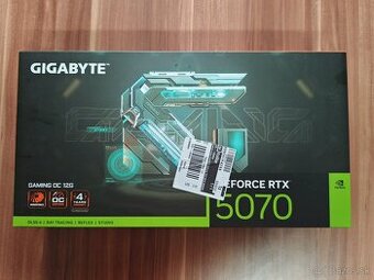 NOVÁ RTX 5070 GIGABYTE GAMING OC 12G