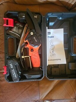 Čistonová aku reťazová pílka 2x batéria