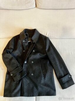 Pansky vlneny kabat - L ako novy - 1