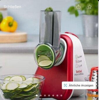 Nový elektrický krájač zeleniny TEFAL MB756G31