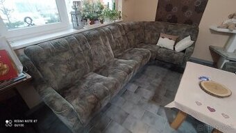 Rozkladacia rohová sedačka