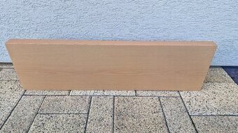 Nástenná polica hnedá 80x23,5 cm