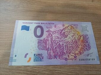 0 Euro Bankovky, suvenir