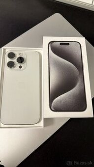 iPhone 15 Pro White Titanium 128GB