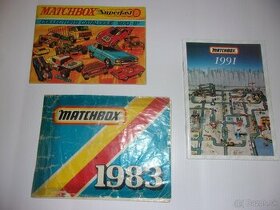 Katalógy Matchbox ,1983,1991